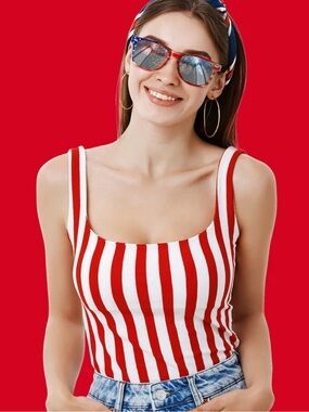 DM UNITED WE SWAG Stars Stripes Patriot Pride Flag Print Mirrored Sunglasses